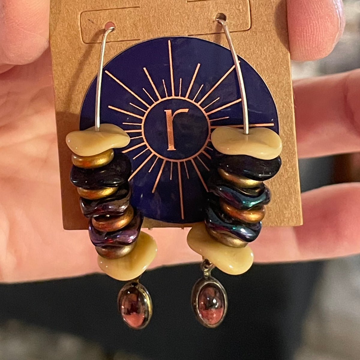Super Stacked Dangle Earrings