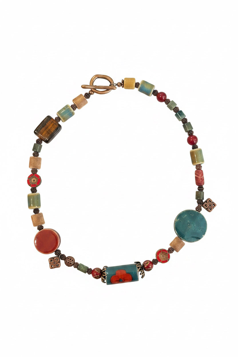 Bohemian Necklace with Desert Vibe