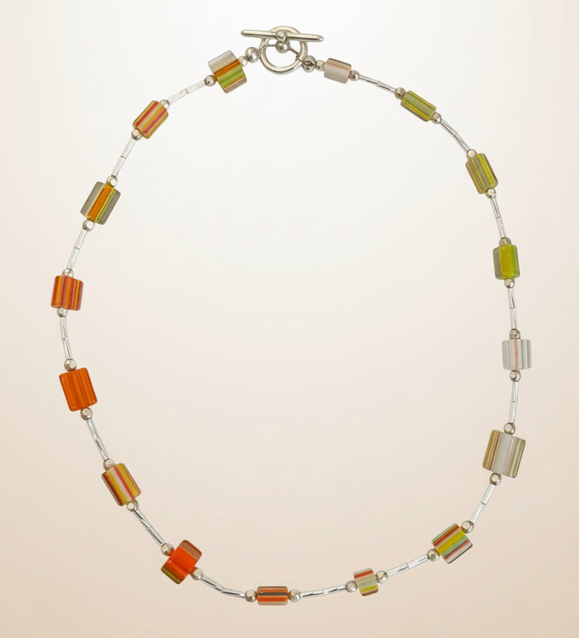 Glass Sunrise Necklace