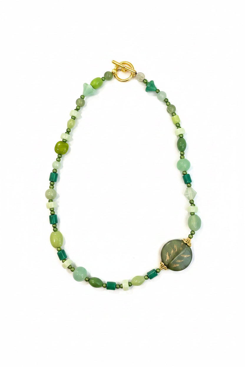 Green Vintage Necklace