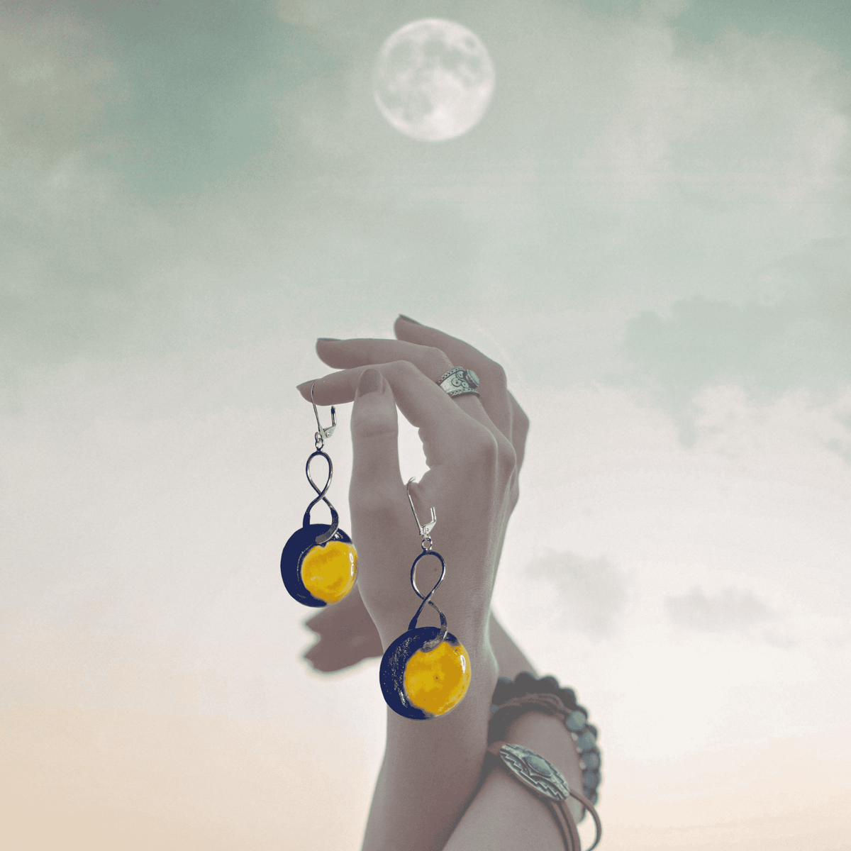 Moon Goddess Earrings
