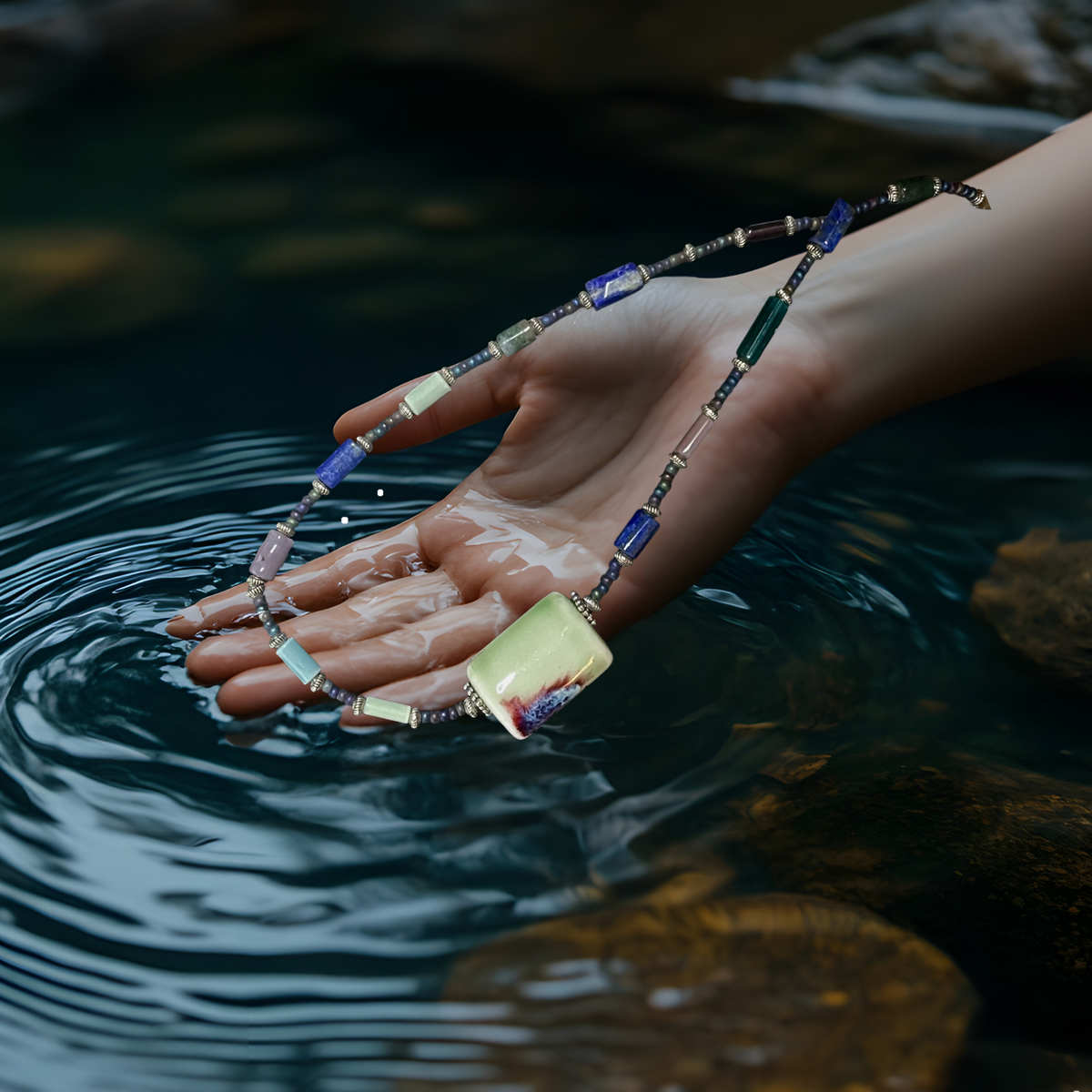 Wearable Meditation Necklace